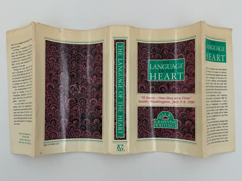 The Language of the Heart: Bill W.’s Grapevine Writings - 3rd Printing 1990 - ODJ