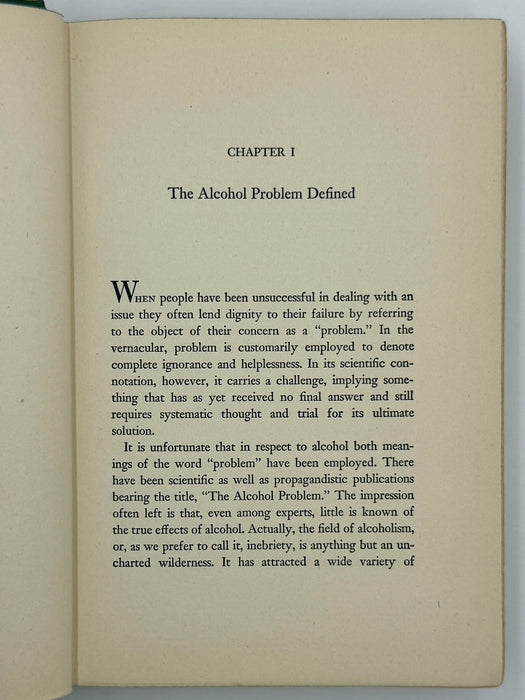 Alcohol Explored by Haggard and Jellinek - First Edition - 1942
