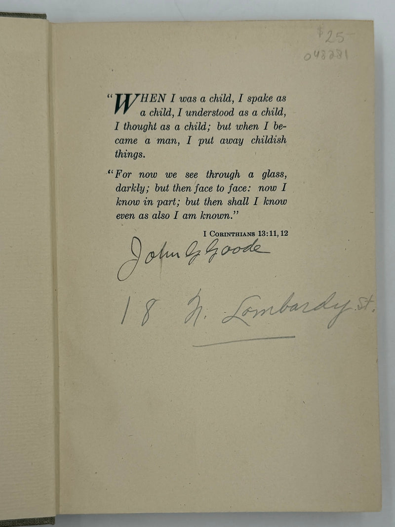 The Wicked John Goode by Horace W. Scanlon - Signed