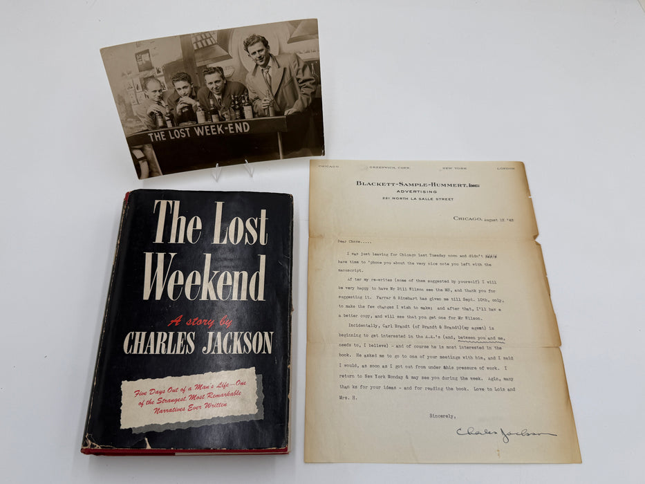 Charles Jackson / The Lost Weekend Collector Bundle