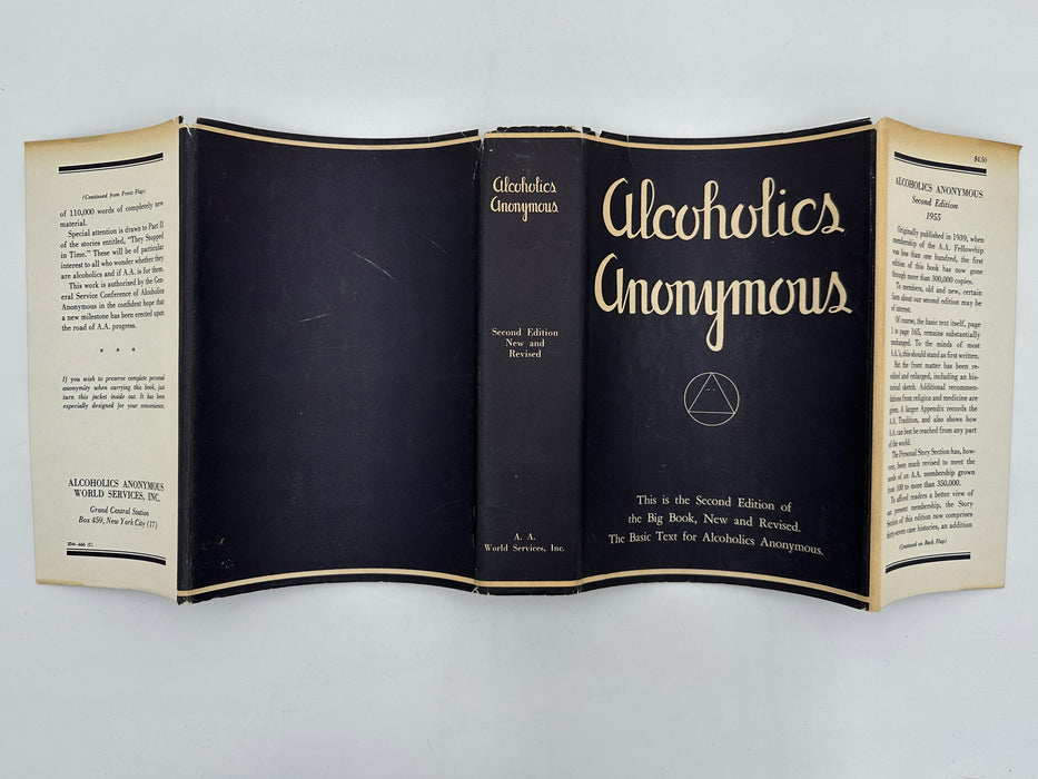 Alcoholics Anonymous Second Edition 8th Printing from 1966 - ODJ