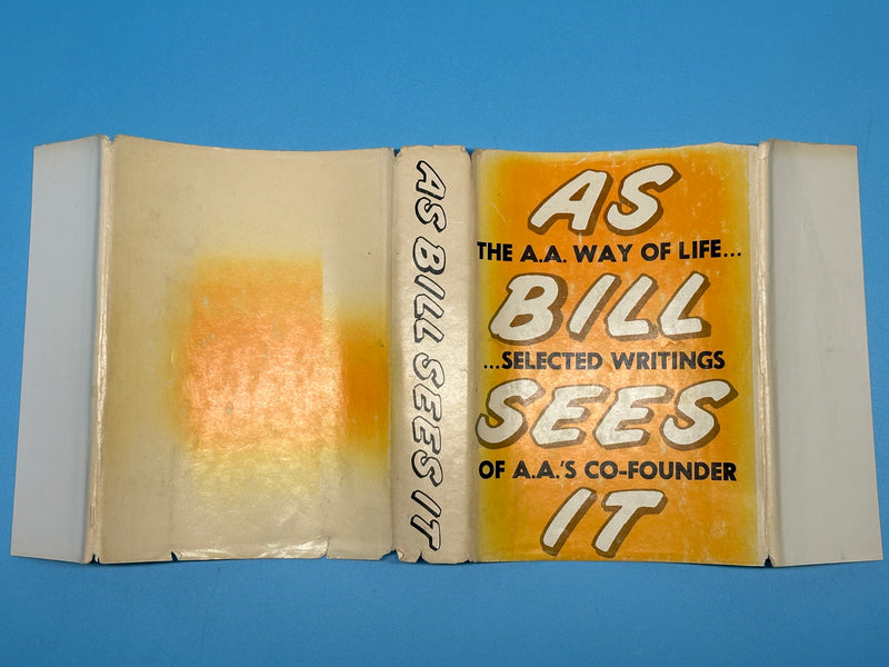 Rare Black Cover - The AA Way of Life: As Bill Sees It - 5th Printing 1974 Recovery Collectibles
