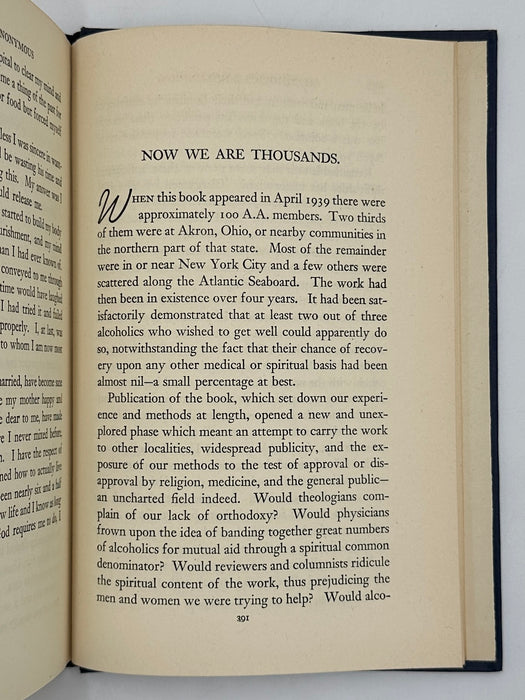 Alcoholics Anonymous First Edition 11th Printing from 1947 - ODJ