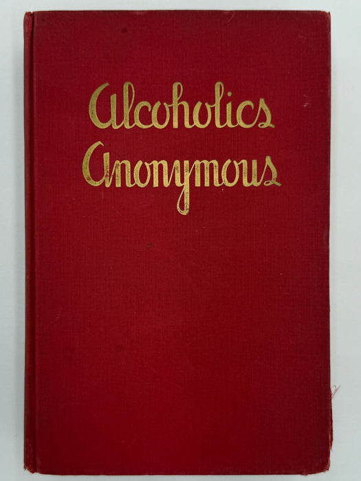 Alcoholics Anonymous First Edition First Printing from 1939
