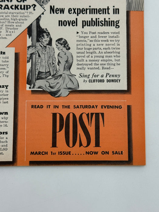 Time Magazine March 3rd, 1941 - Alcoholics Anonymous Advertisement