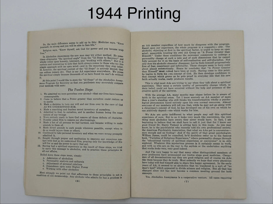 Medicine Looks at Alcoholics Anonymous — 4-Pamphlet Edition Set (1944 / 1946 / 1949 / 1953)