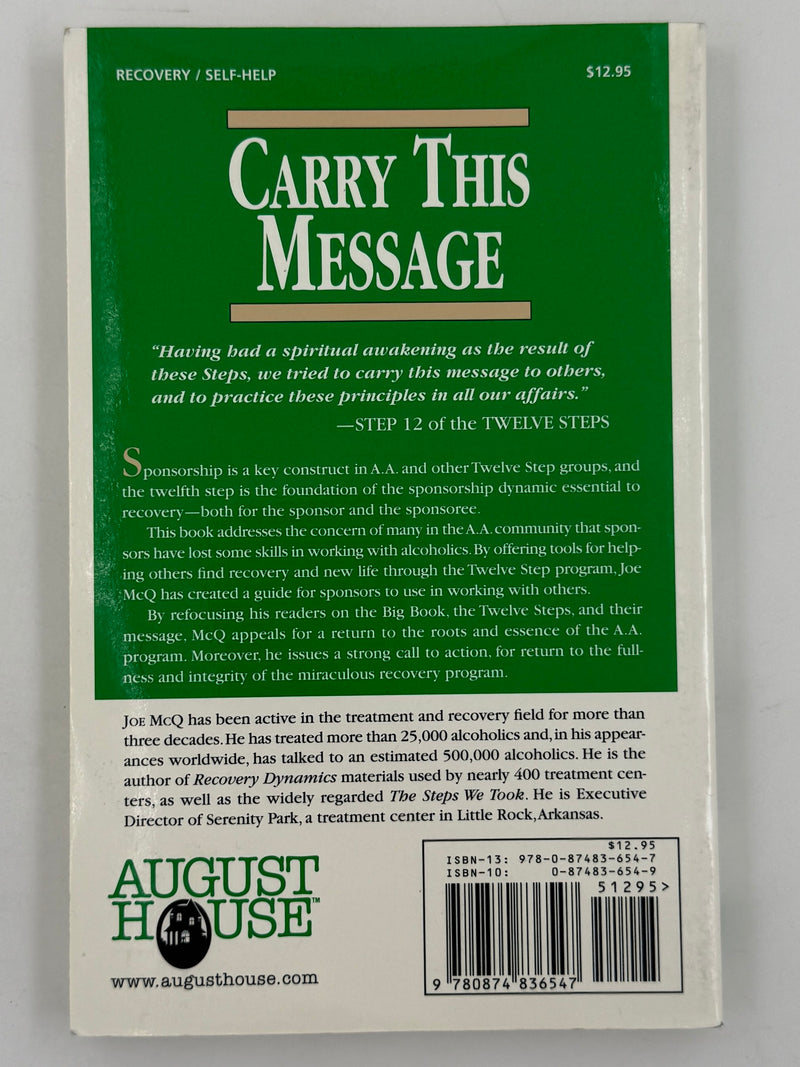 Carry This Message by Joe McQ. - 4th Printing