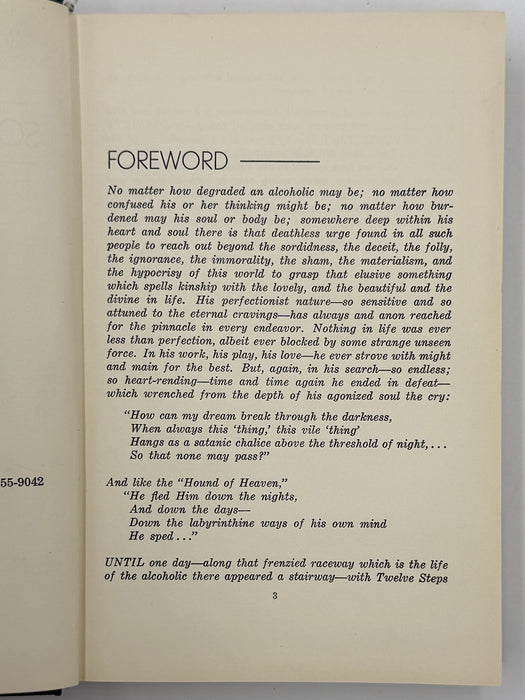 Sobriety and Beyond by Father John Doe - Ralph Pfau - 2nd Printing from 1956 - ODJ