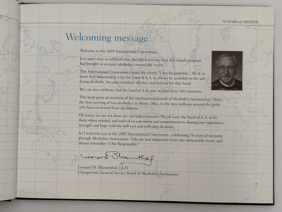 70 Years of Growth - Toronto - 2005 International Convention