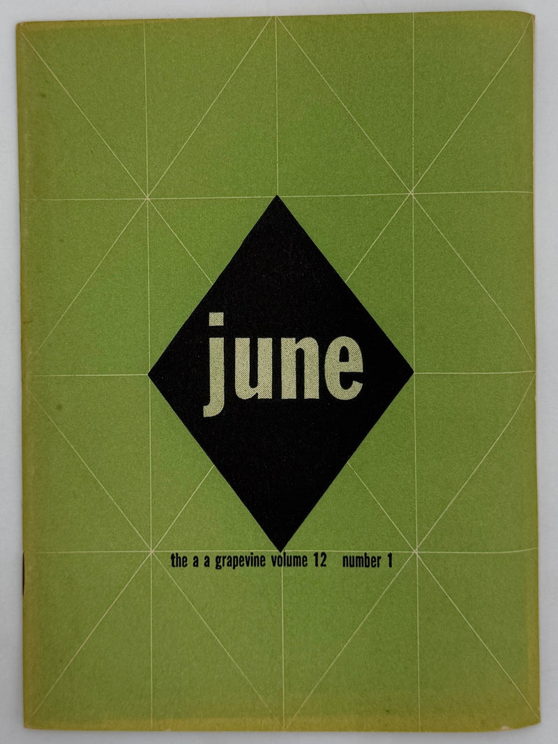AA Grapevine - 1955 International Convention Program - June 1955
