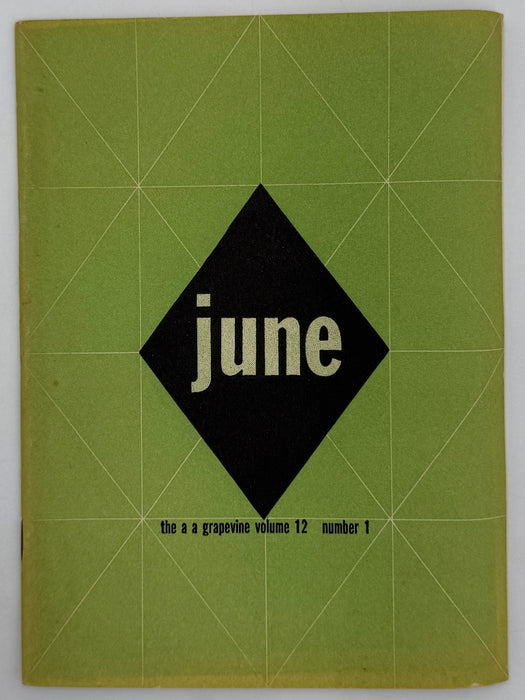 AA Grapevine - 1955 International Convention Program - June 1955