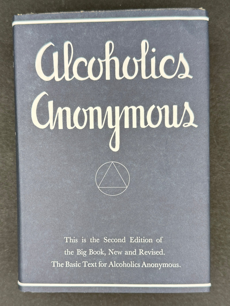 Alcoholics Anonymous Second Edition — First Printing (1955) | Reproduction Dust Jacket