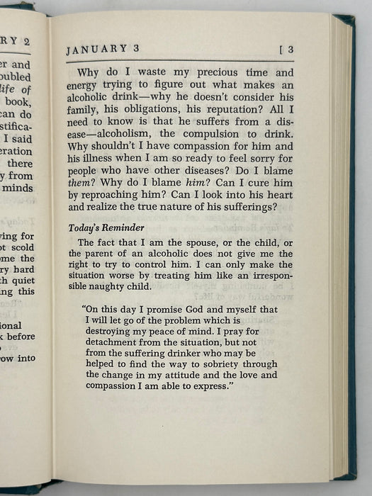 One Day At A Time In Al-Anon - First Printing from 1968