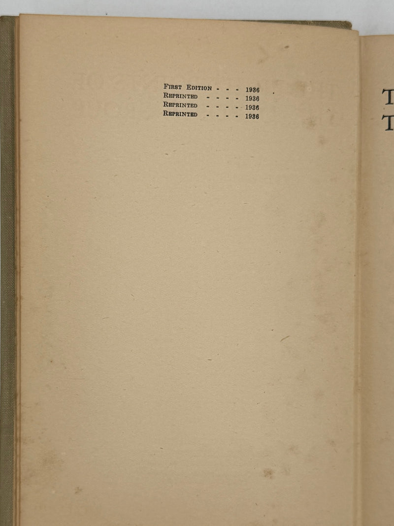 The Eight Points of the Oxford Group by C. Irving Benson - Fourth Printing from 1936