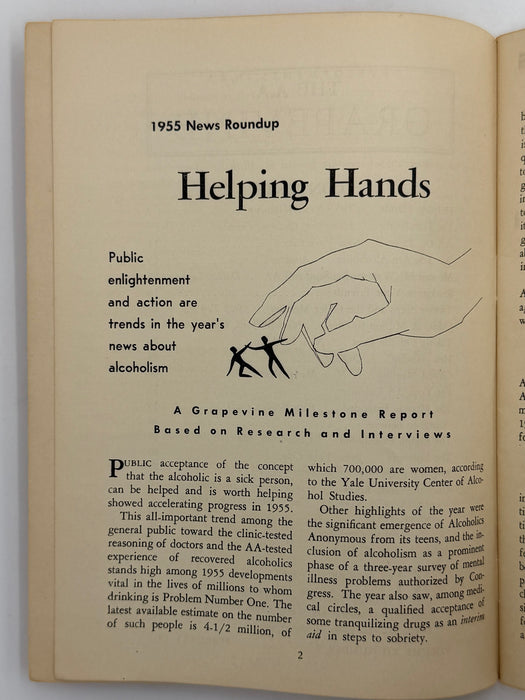 AA Grapevine from February 1956