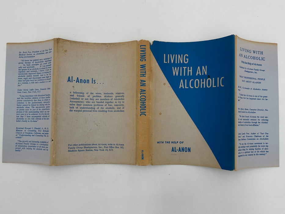 Living with an Alcoholic with the Help of Al-Anon - Second Printing, January 1962 - ODJ