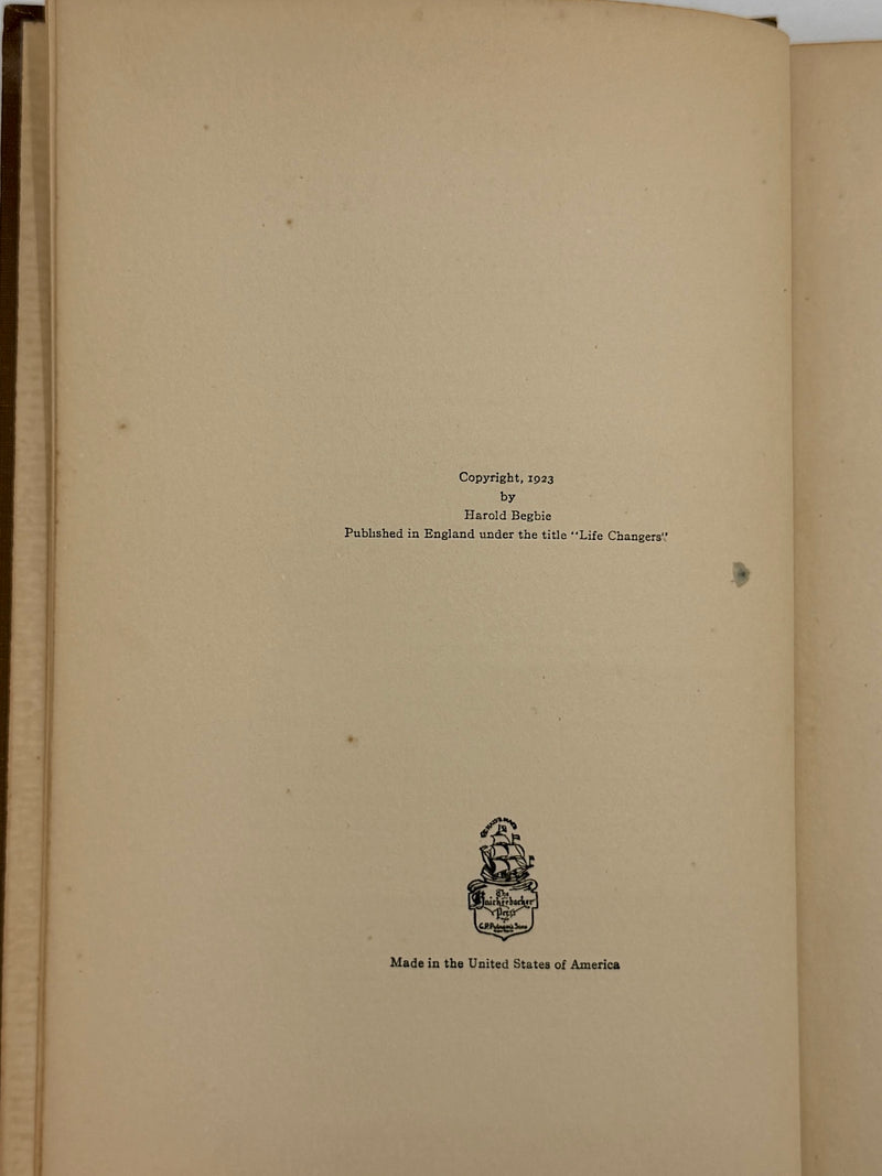 More Twice Born Men by Harold Begbie - 1923