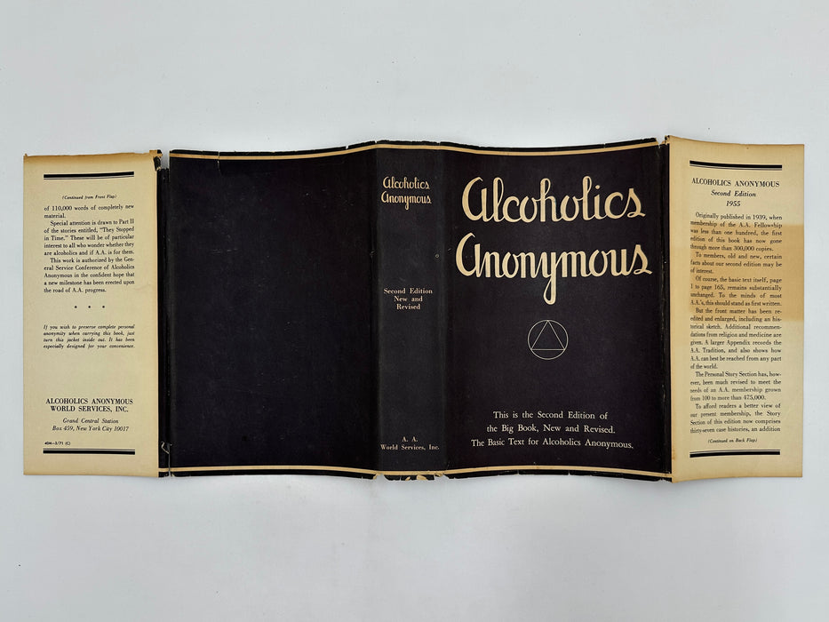 Alcoholics Anonymous Second Edition 12th Printing from 1971 - ODJ