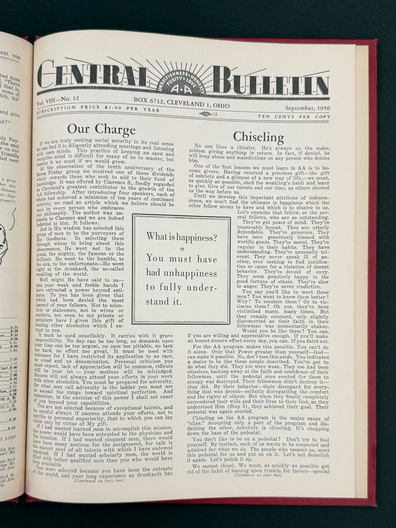 The Cleveland Central Bulletin Collection — Original Bound Volumes, 1942–1962