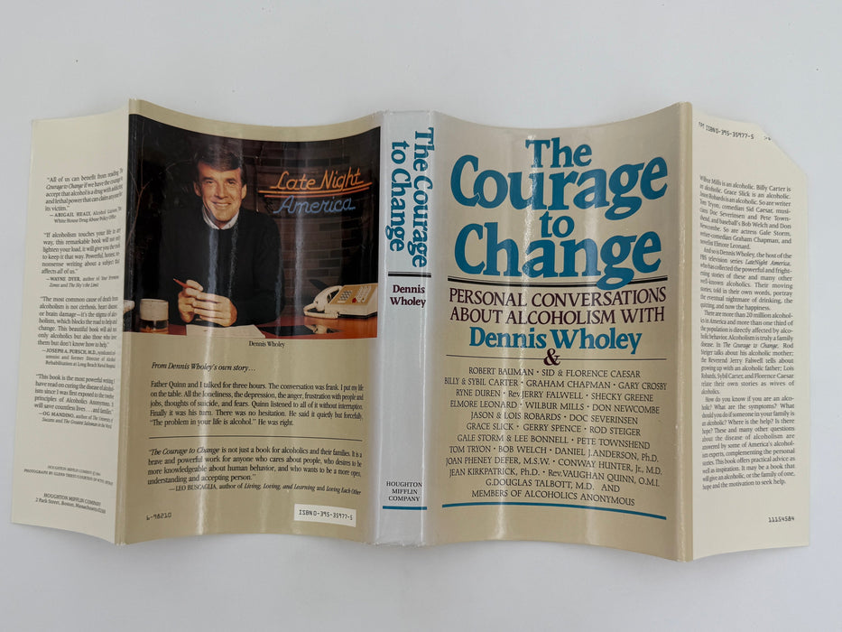 The Courage to Change: Personal Conversations with Dennis Wholey Recovery Collectibles