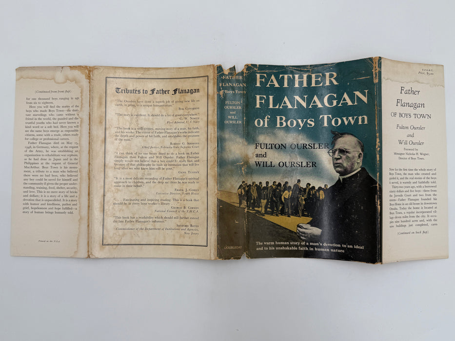 Father Flanagan of Boys Town by Fulton Oursler and Will Oursler