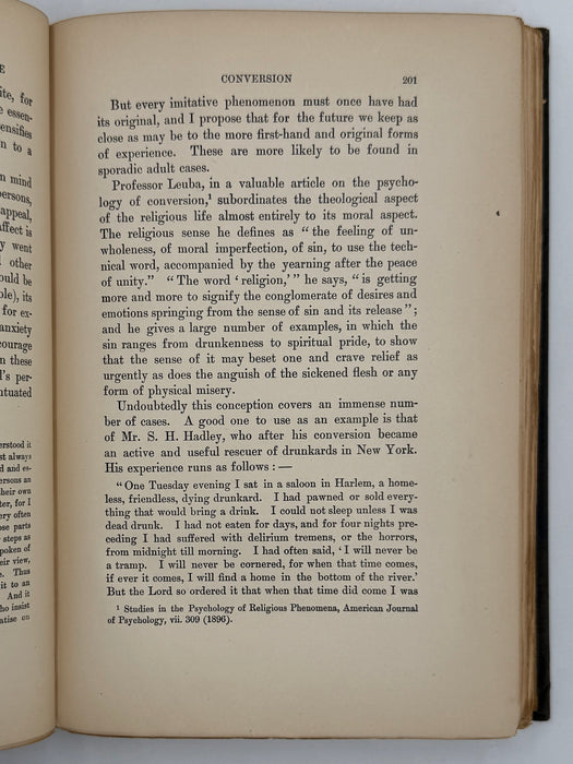 Varieties of Religious Experience by William James - 7th Printing 1903