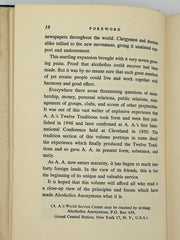 Harpers 2nd Printing - 12 Steps and 12 Traditions Recovery Collectibles