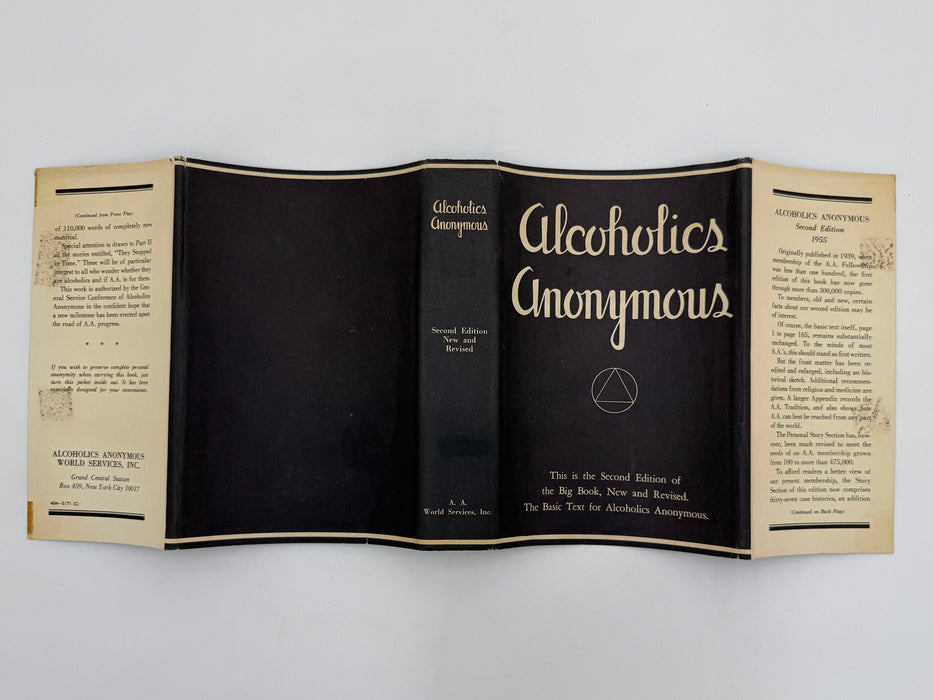 Alcoholics Anonymous Second Edition 12th Printing from 1971 - ODJ