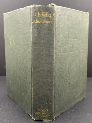 Alcoholics Anonymous — First Edition, Fourth Printing (1943) | Green Cloth