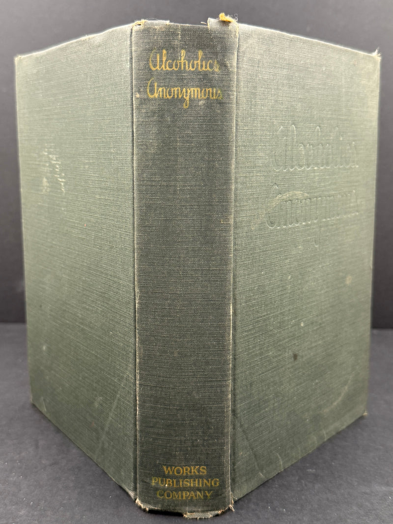 Alcoholics Anonymous — First Edition, Fourth Printing (1943) | Green Cloth