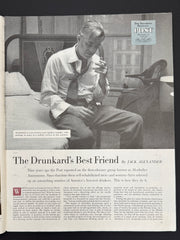 April 1, 1950 Saturday Evening Post featuring Jack Alexander’s Alcoholics Anonymous article “The Drunkard’s Best Friend”