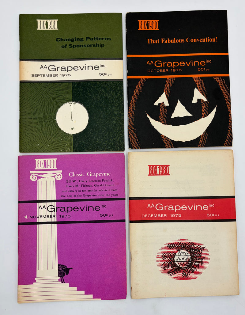 AA Grapevine Complete Set 1975
