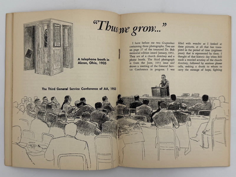 AA Grapevine - September 1953 - Surrender vs Compliance by Harry Tiebout Recovery Collectibles