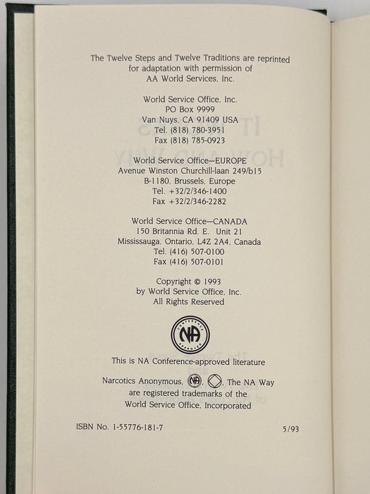 It Works: How and Why - Limited Special Edition · May 1993 Printing