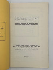 AA World Group Directory SPRING 1951 -Booklet West Coast Collection