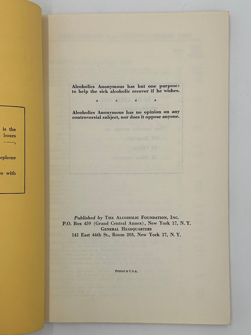 AA World Group Directory SPRING 1951 -Booklet West Coast Collection