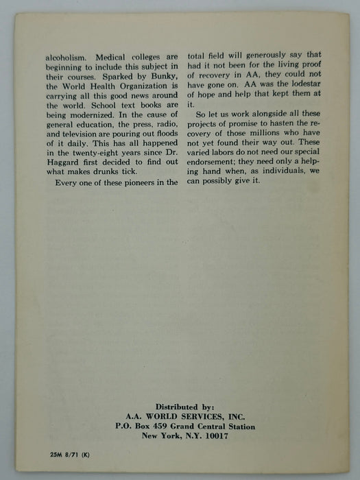 Let’s Be Friendly with our Friends - 1971