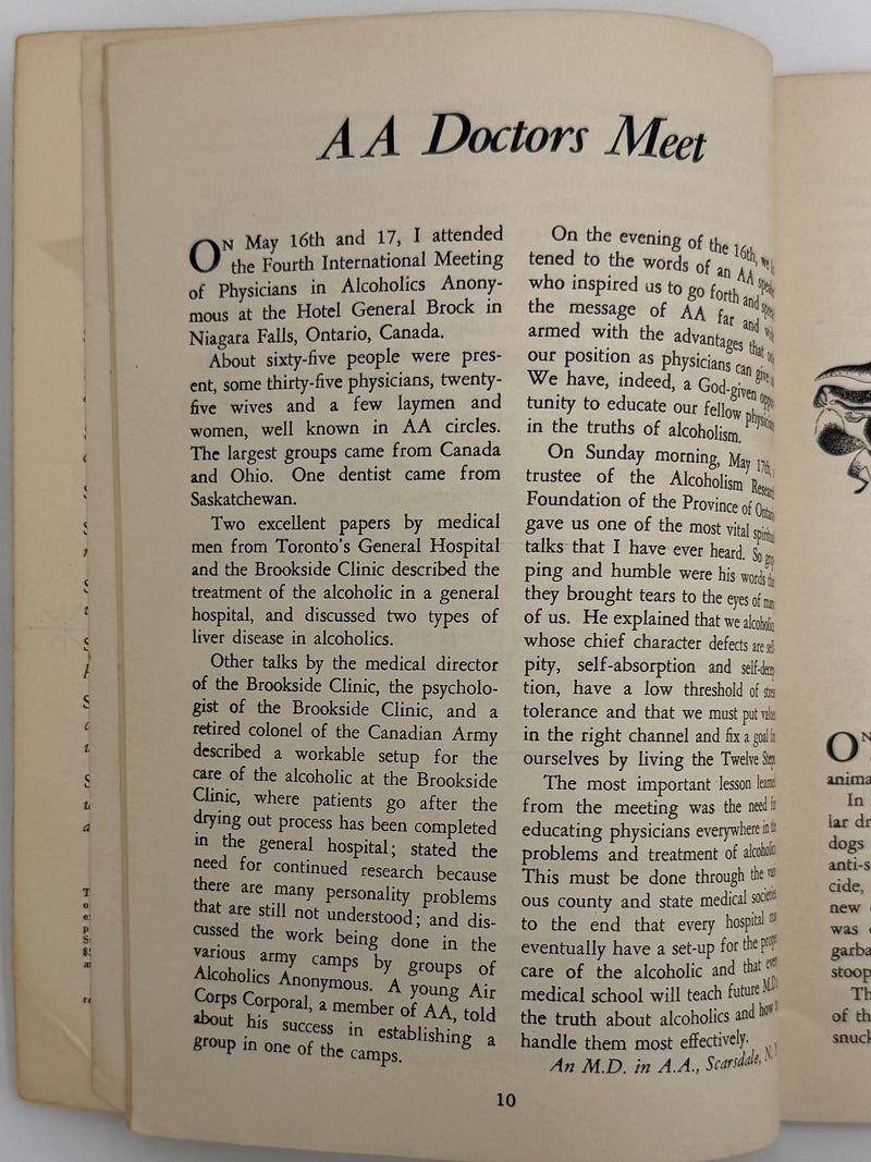 AA Grapevine from July 1953 - A Fragment of History by Bill