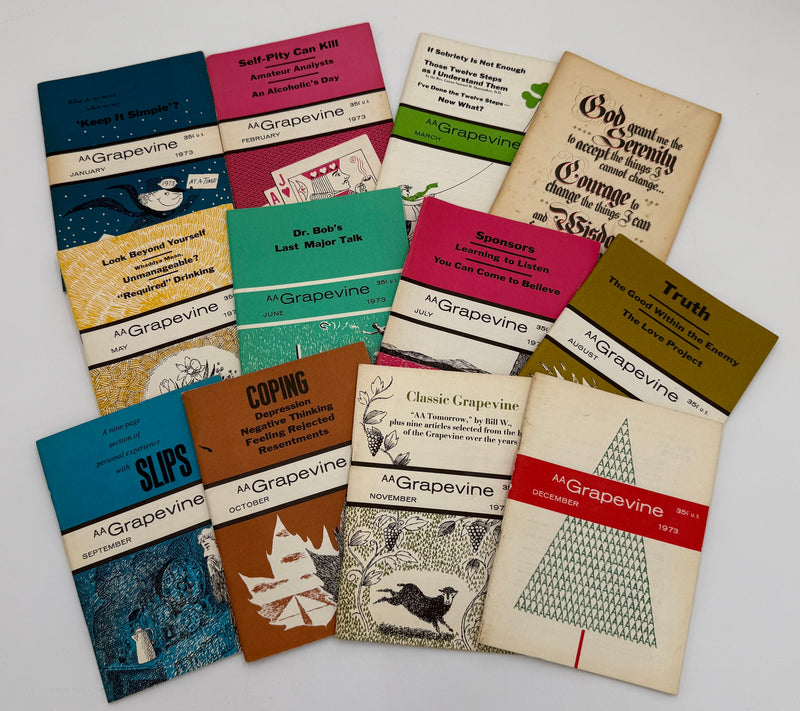 AA Grapevine Complete Set 1973