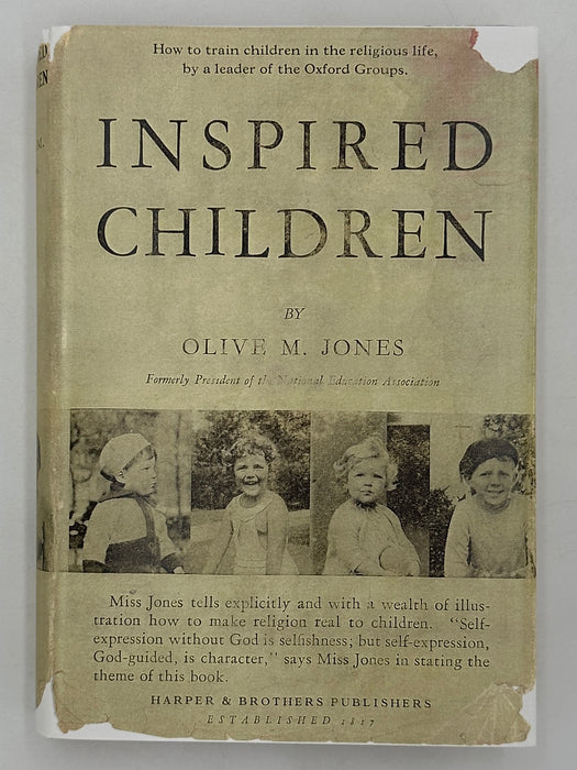 Inspired Children by Olive M. Jones - First Edition