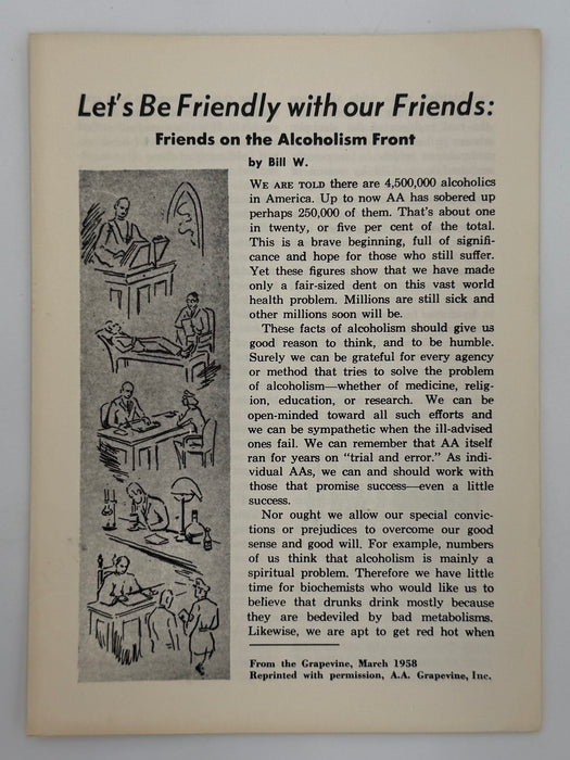 Let’s Be Friendly with our Friends - 1971