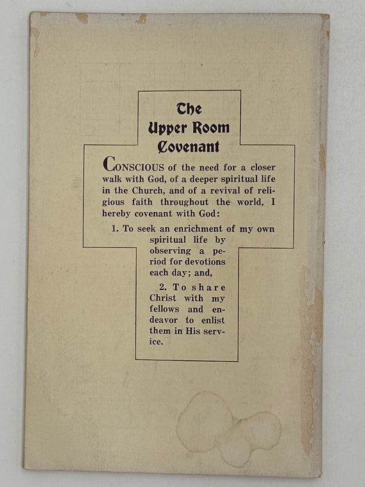 The Upper Room - October - December 1937