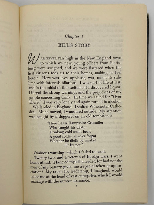 Alcoholics Anonymous Second Edition First Printing from 1955 - RDJ Recovery Collectibles