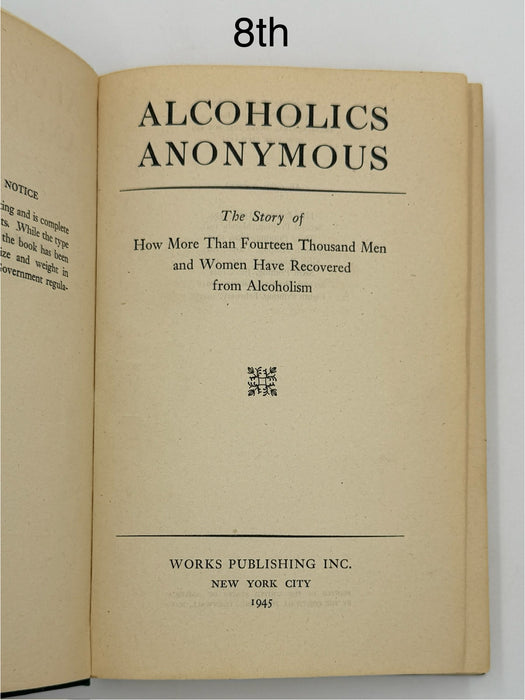 First Edition package of 3 books: 2nd, 5th, & 8th Printing