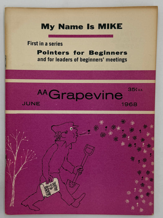 AA Grapevine from June 1968 - Pointers for Beginners