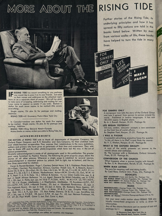 Books of the Rising Tide: The Oxford Group’s Recommended Reading