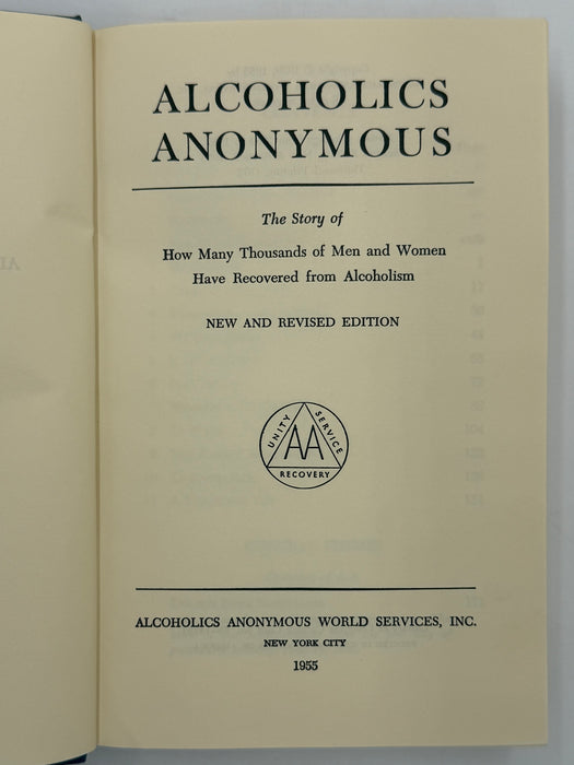 Alcoholics Anonymous Second Edition 13th Printing from 1972 - ODJ
