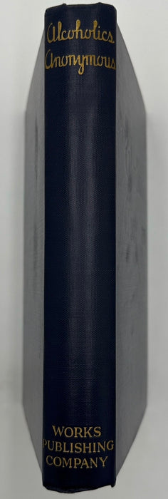 Alcoholics Anonymous — First Edition, Twelfth Printing (October 1948) with Original Dust Jacket