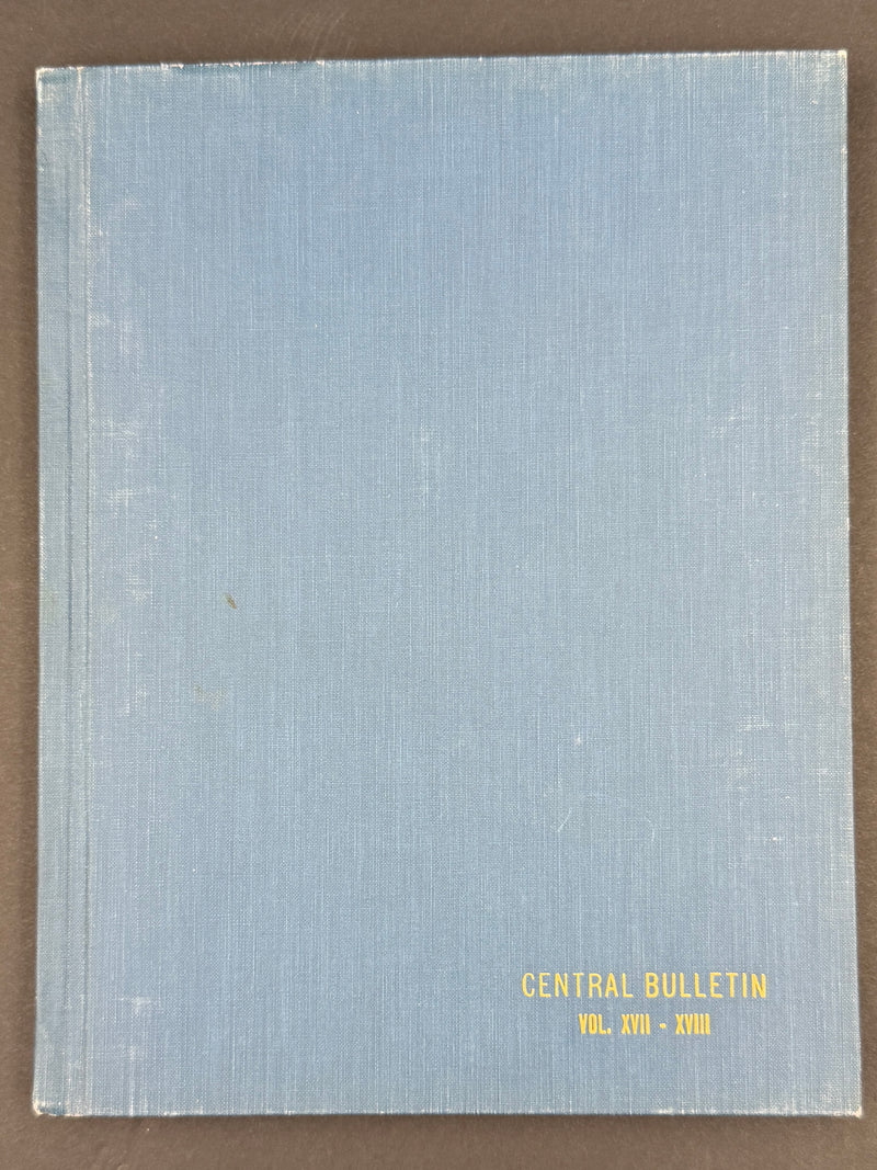 The Cleveland Central Bulletin Collection — Original Bound Volumes, 1942–1962