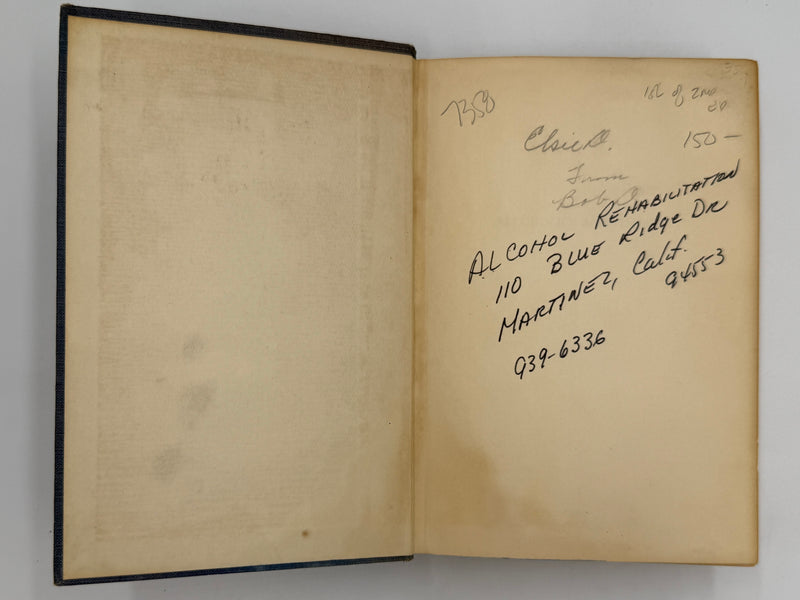 Alcoholics Anonymous Second Edition First Printing from 1955 - RDJ